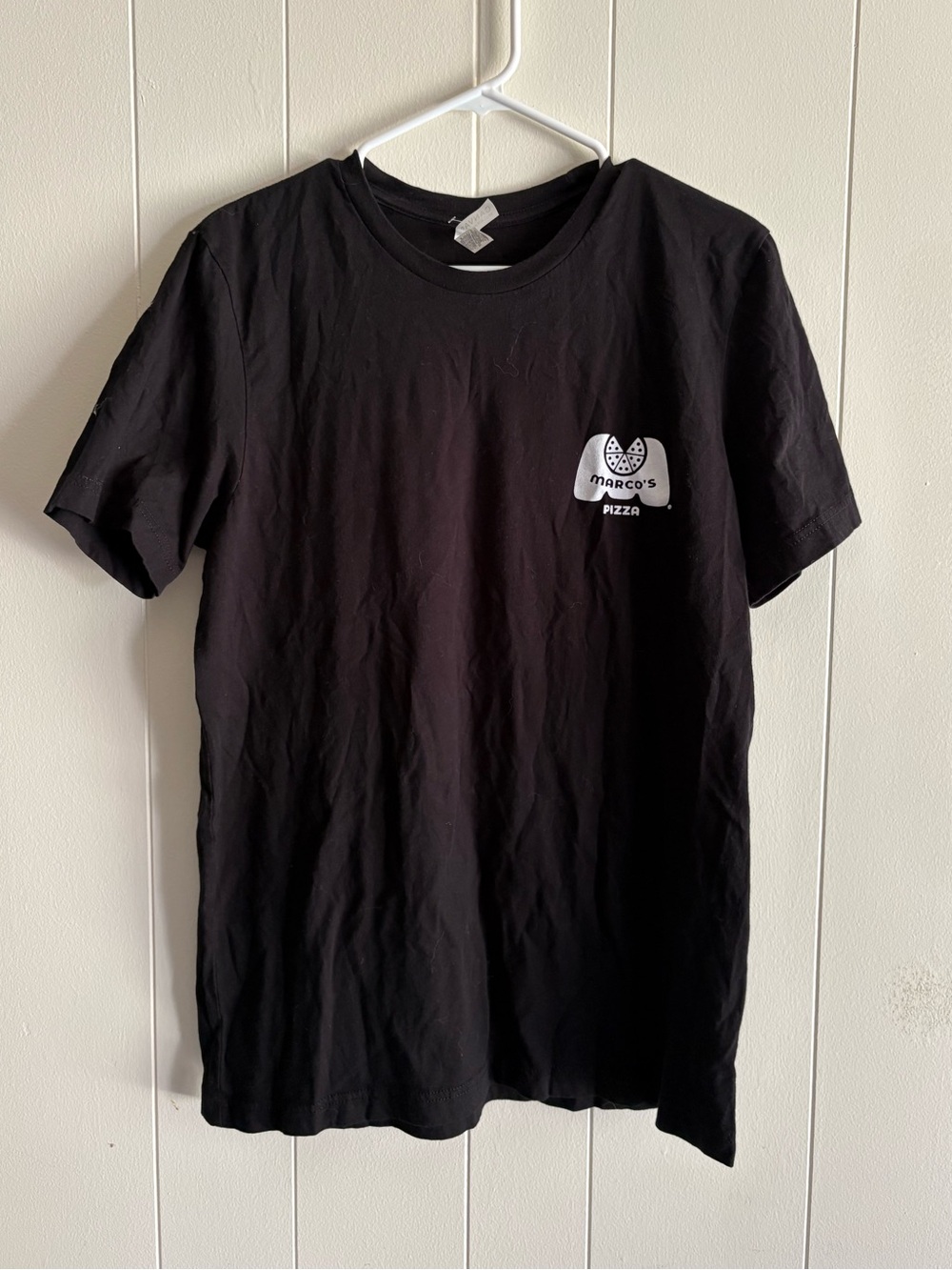 Black Marco’s Pizza Graphic T‑Shirt